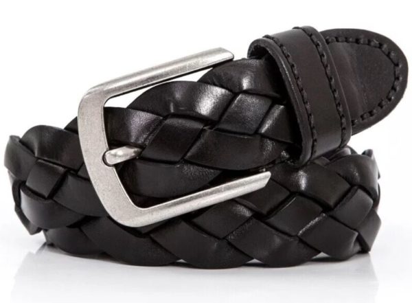 men's braided belt 142629